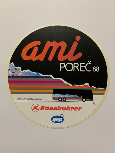 Sticker vintage ami - vintage,